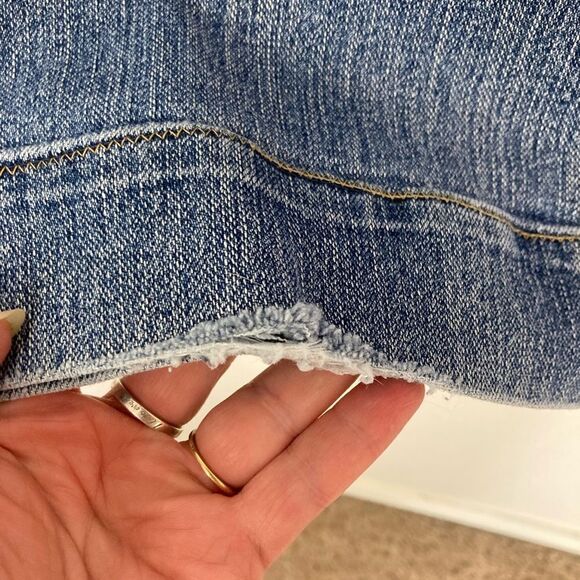 KIKIT Sasson Vintage 80s jeans perfectly broken in💐 - Picture 4 of 9